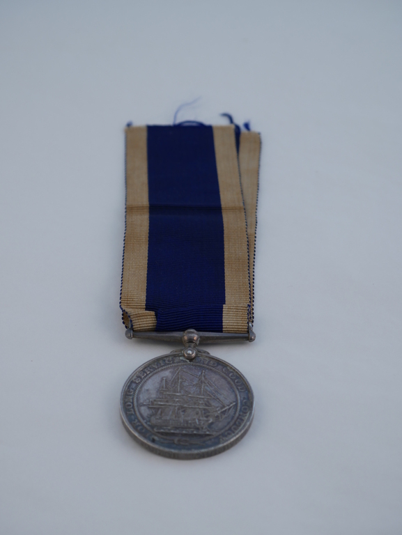 Long Service and Good Conduct Medal presented to Frank Plumley DUNIH 2016.30.10