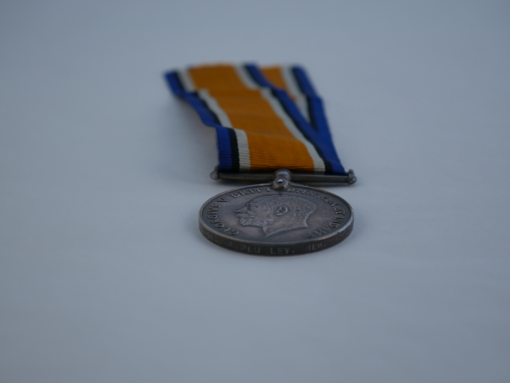 British War Medal 1914-1918 presented to Frank Plumley DUNIH 2016.30.11
