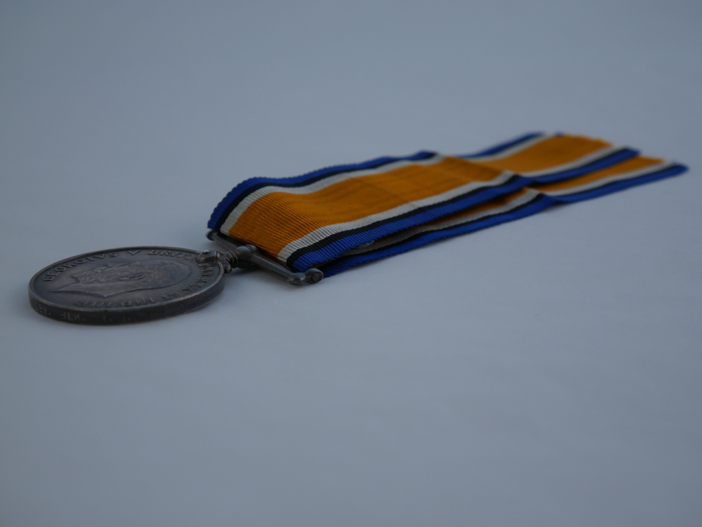 British War Medal 1914-1918 presented to Frank Plumley DUNIH 2016.30.11