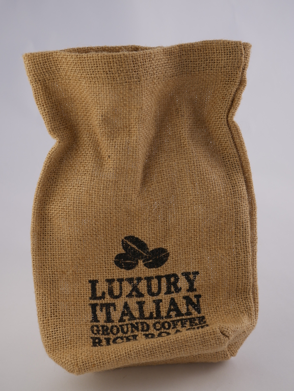 Jute Bag Used to Contain Coffee Packet DUNIH 2016.18.1
