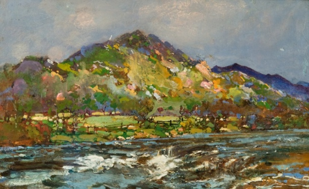 Oil Painting entitled Earn River DUNIH 449.6