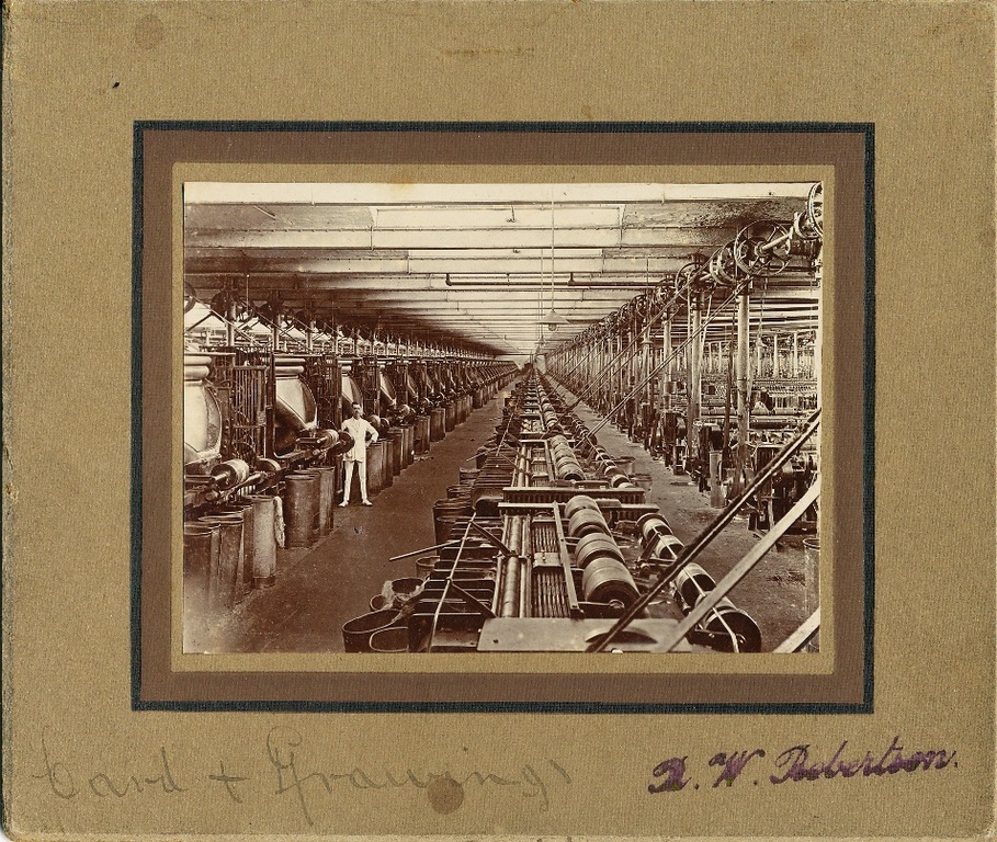 Carding/ Drawing Department of an Indian Jute Mill photograph DUNIH 2015.3.6