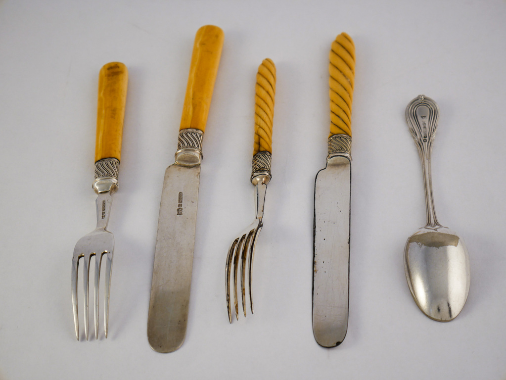 Teaspoon belonging to a cutlery set used by H.T. Ferrar on board Discovery DUNIH 2017.5.5