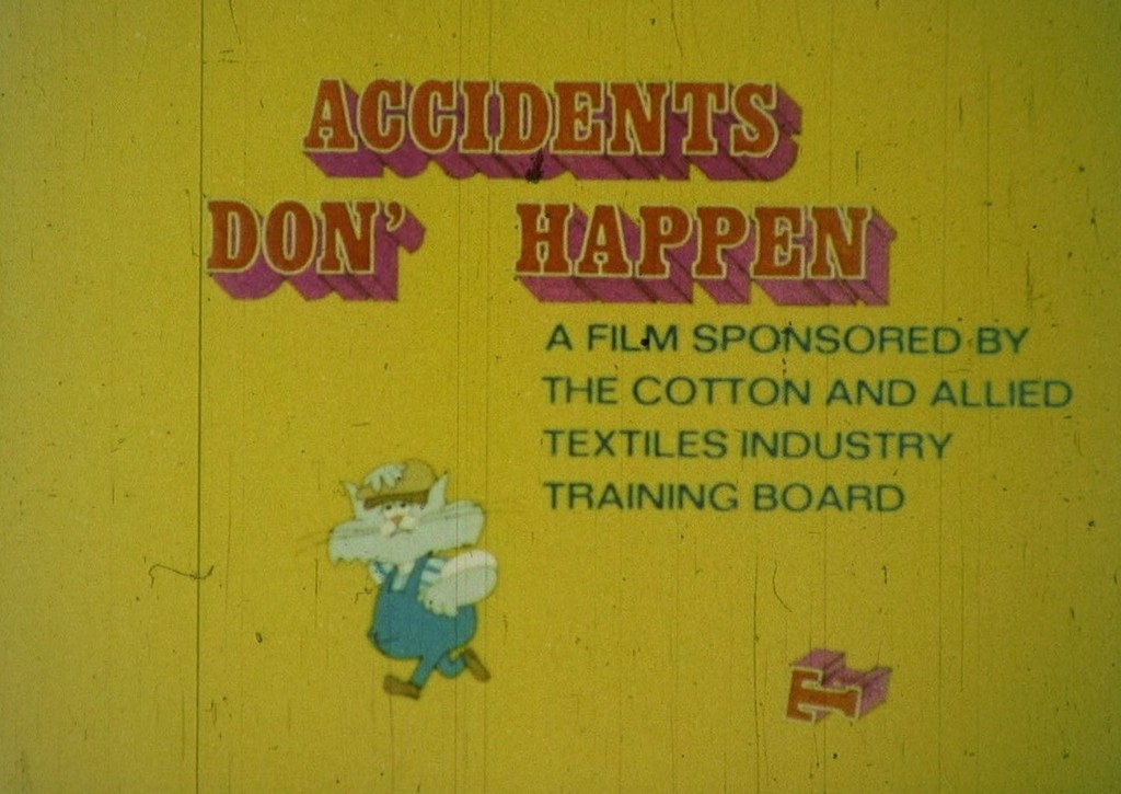Film reel entitled "Accidents Don't Happen" DUNIH 2006.1.30