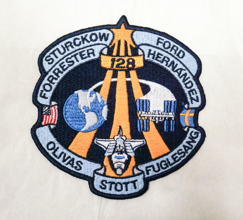 Space  Mission Patch, STS-128 Discovery, 29 August -12 September 2009 DUNIH 2018.7.16