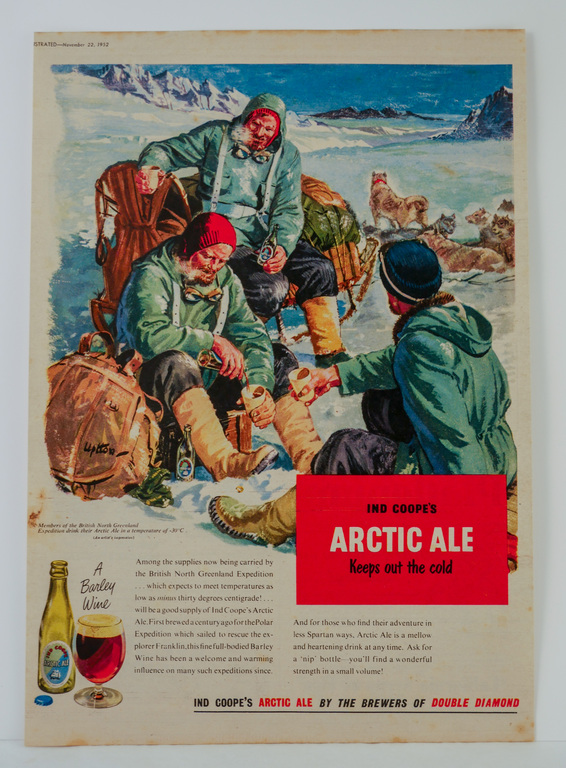 Poster for Ind Coope\'s Arctic Ale DUNIH 2018.19
