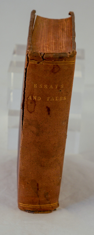 &#39;Essays and Tales&#39; - Book part of Discovery 1901-1904 library DUNIH 2018.24.1
