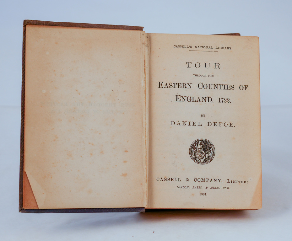 &#39;Eastern Counties&#39; - Book part of Discovery 1901-1904 library DUNIH 2018.24.2