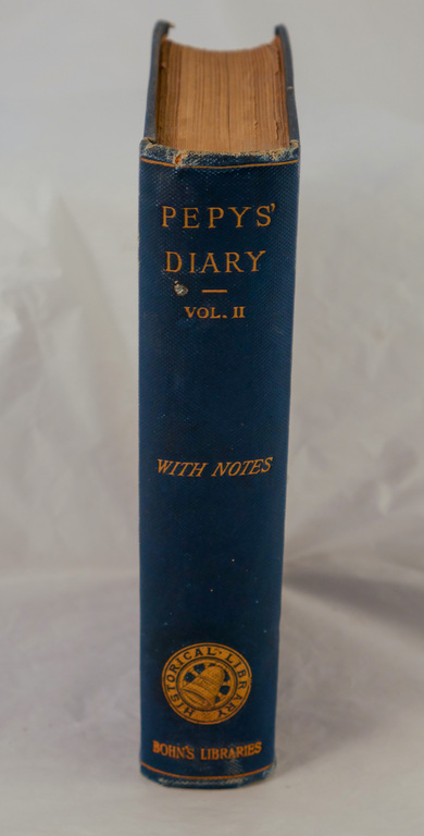 &#39;Pepy&#39s Diary: Volume II&#39; - Book part of Discovery 1901-1904 library&#39 DUNIH 2018.24.4.2