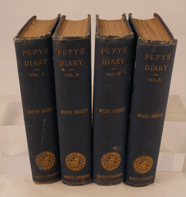 &#39;Pepy&#39s Diary: Volume II&#39; - Book part of Discovery 1901-1904 library&#39 DUNIH 2018.24.4.2