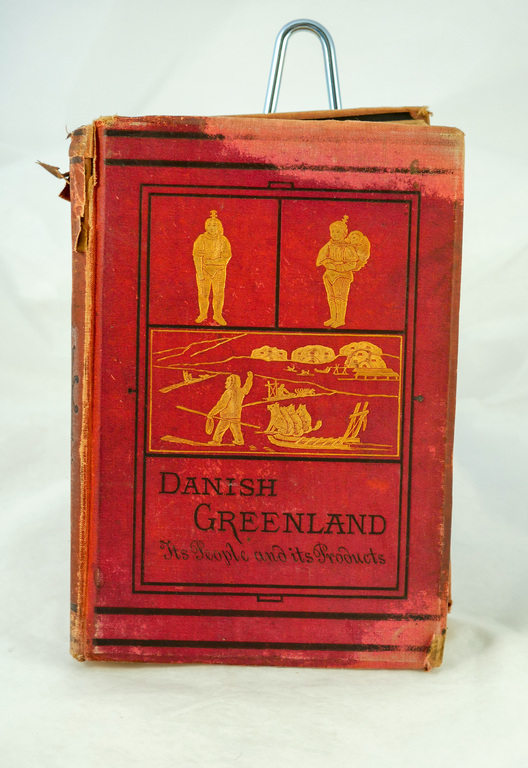 &#39;Danish Greenland&#39;- Book part of Discovery 1901-1904 library DUNIH 2018.24.6