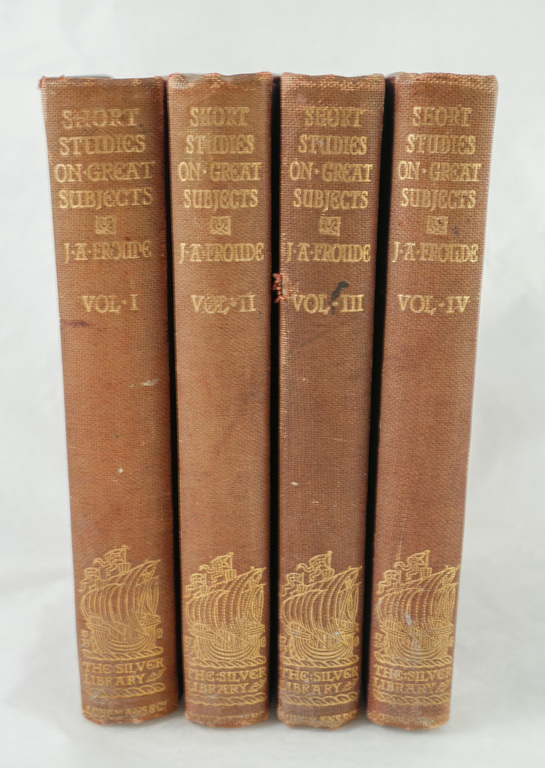 &#39;Short Studies on Great Subjects, Vol II&#39; - Book part of Discovery 1901-1904 library DUNIH 2018.24.11.2