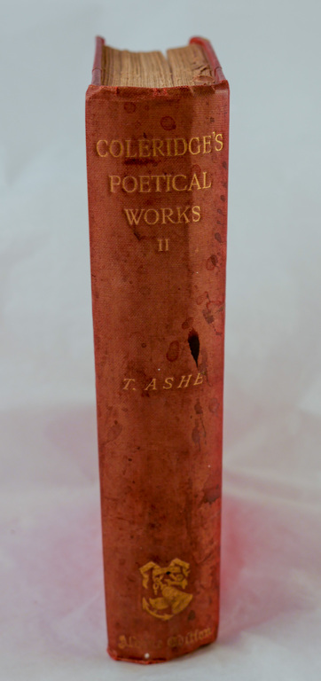 &#39;The Poetical Works of Samuel Taylor Coleridge, Vol II&#39; - Book part of Discovery 1901-1904 library DUNIH 2018.24.12