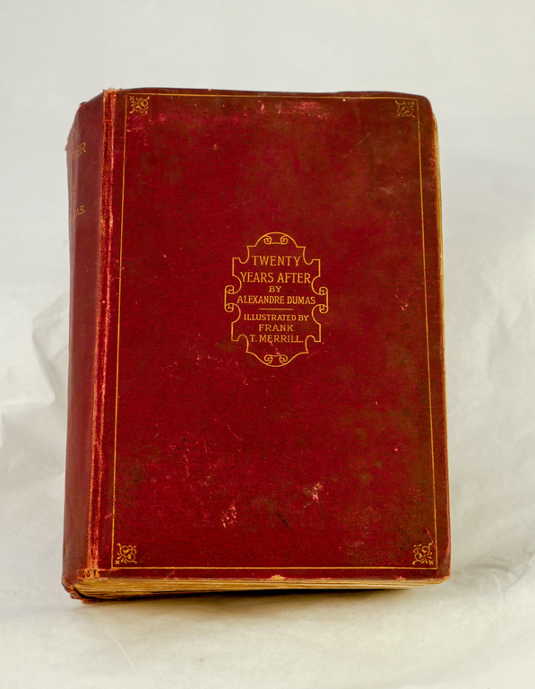 &#39;Twenty Years After&#39; - Book part of Discovery 1901-1904 library DUNIH 2018.24.15
