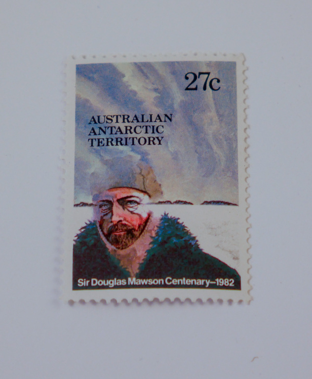 Australian Antarctic Territory stamps- Douglas Mawson DUNIH 2018.27.9