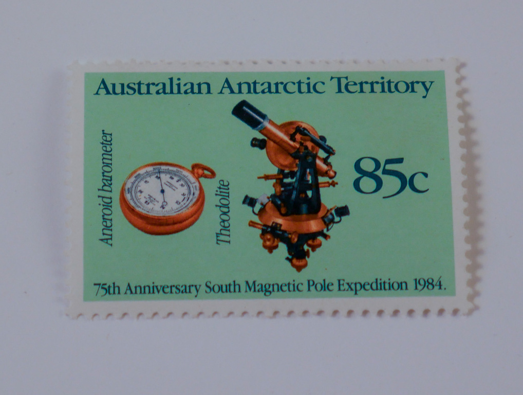 Australian Antarctic Territory stamps-Aneroid Baronmeter DUNIH 2018.27.10