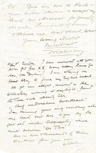 Image of Letter from William Colbeck to Edith Robinson DUNIH 1.003