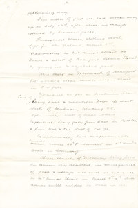 Image of Draft copy of telegram sent from the Morning, 1903 DUNIH 1.024