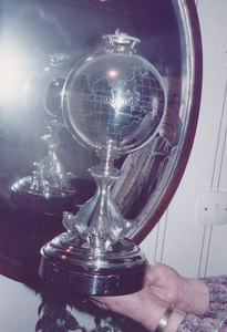 Image of Globe presented to William Colbeck DUNIH 1.522