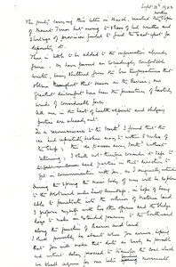 Image of Letter re. the ship's movements DUNIH 1.556