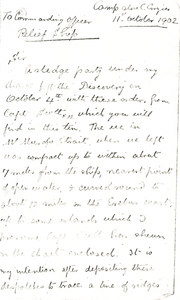 Image of Letter re. Royd's sledging party DUNIH 1.563