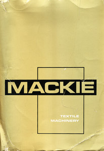 Image of Mackie textile machinery DUNIH 144.1