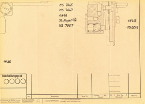 Image of Machine drawing of unknown device DUNIH 176.9