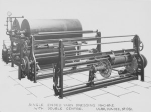 Image of Single ended Yam dressing machine, ULRO No. 1061. DUNIH 194.17