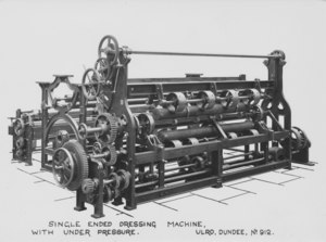 Image of Single ended dressing machine,  ULRO No. 912 DUNIH 194.19