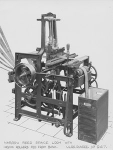Image of Narrow reed space loom, ULRO No. 947. DUNIH 194.27