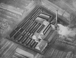 Image of Aerial photograph of Walton Works DUNIH 2006.1.42.1