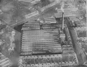 Image of Aerial photograph of Caldrum Works. DUNIH 2006.1.42.3