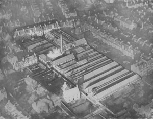 Image of Aerial photograph of Belmont Works. DUNIH 2006.1.42.9