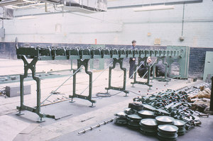Image of Winding machines being installed DUNIH 2006.1.50.4