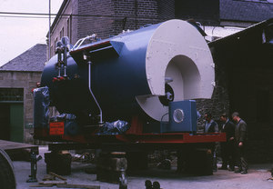 Image of Installation of new boilers at Manhattan Works DUNIH 2006.1.53.1