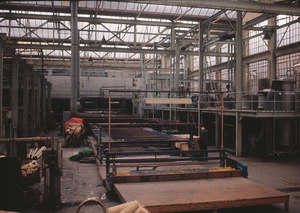 Image of Rubber backing machinery at Tay Carpet Works DUNIH 2006.1.75.49