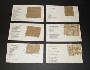 Image of Samples of woven jute DUNIH 2007.40
