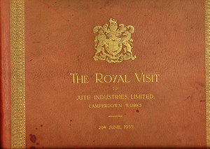 Image of Royal visit to Camperdown Works, 28th June 1955 DUNIH 2008.1
