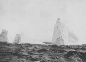 Image of From "Discovery II" of ice bergs DUNIH 2008.100.8