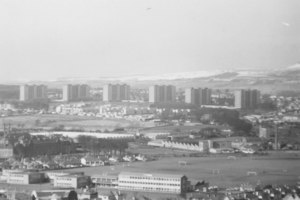 Image of View from Dundee Law looking over the city DUNIH 2008.105.3