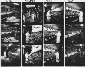 Image of Contact sheet of jute manufacturing DUNIH 2008.106.13