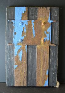 Image of Mixed media artwork inspired by derelict jute mill DUNIH 2008.139.3