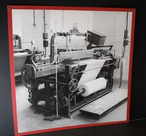 Image of Photograph of a Loom from Dundee Technical College DUNIH 2008.40.2
