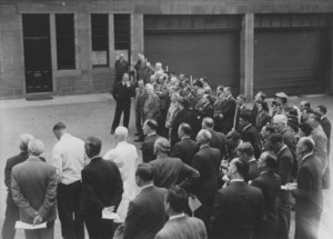 Image of Re-opening of Manhattan Works, 1951. DUNIH 2008.5.13
