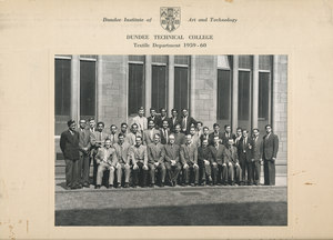 Image of Dundee Institute of Art and Technology, Textile Department 1959-1960 DUNIH 2009.67.2