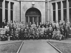 Image of Dundee Technical College Accademic Staff,1961 DUNIH 2009.67.5