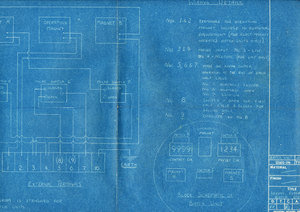Image of Wiring Diagram Batch Unit DUNIH 2009.76.10