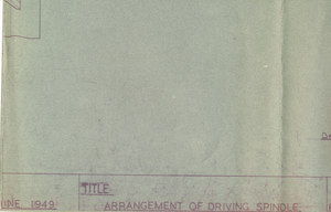 Image of Arrangement of Driving Spindle DUNIH 2009.85.13