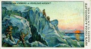 Image of Commemorative Chocolate Card - Scaling an Iceberg DUNIH 2011.2.17