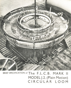 Image of Specification of the F. L. C. B. Mark II J.2, Circular Loom DUNIH 30.6